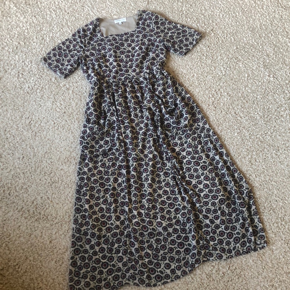 Piper and Scoot short-sleeve maxi dress
